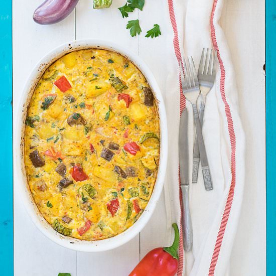 Mediterranean Baked Frittata