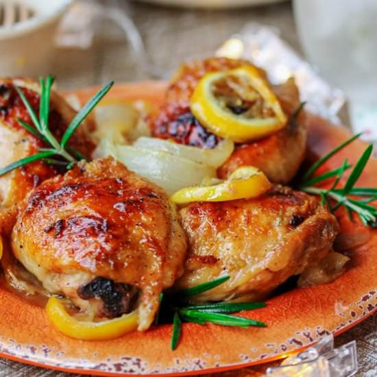 Baked Honey Lemon Chicken