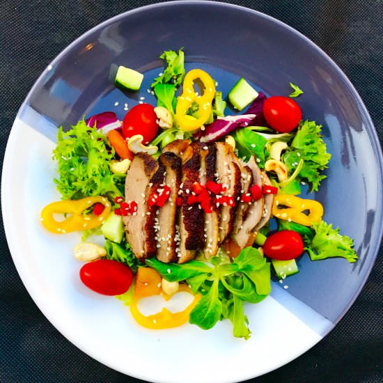 Duck Salad in Chilli & Lime Dressing