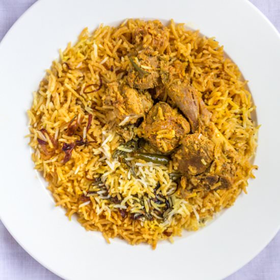 Hyderabadi Mutton Biryani