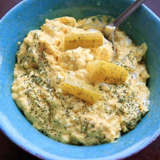 Dill Pickle Egg Salad