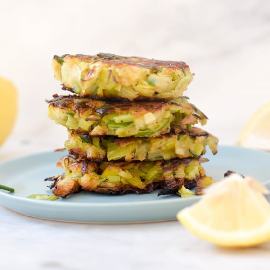 Leek Patties