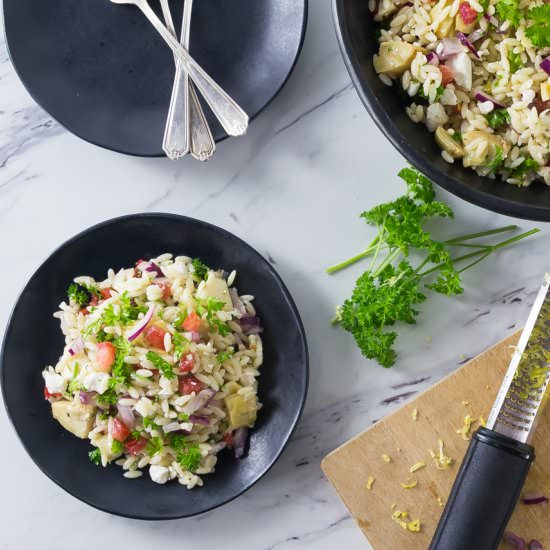 Mediterranean Orzo Pasta Salad