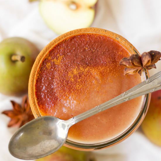 Healthy Instant Pot Pear Applesauce