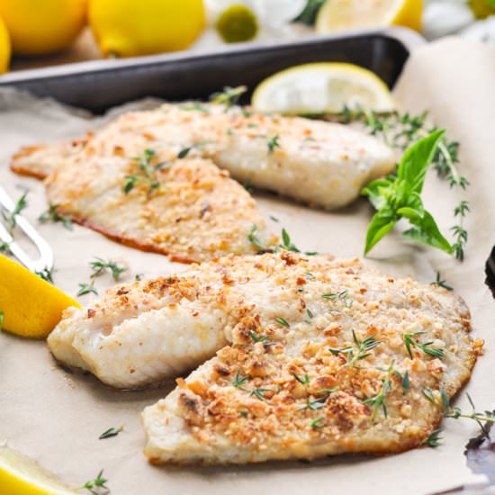 5-Ingredient Almond-Crusted Tilapia