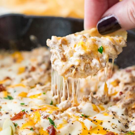 Bacon Cheeseburger Dip