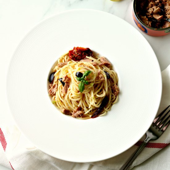 Tuna & Lemon Spaghetti