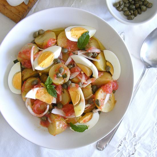 Ensalada de Patatas y Alcaparras/Potato Salad
