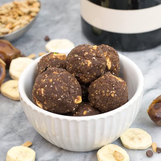 Chocolate Banana Energy Bites