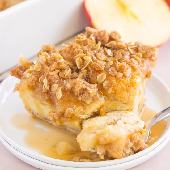 Apple Pie French Toast Bake