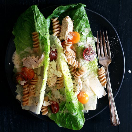 Chicken Caesar Pasta Salad