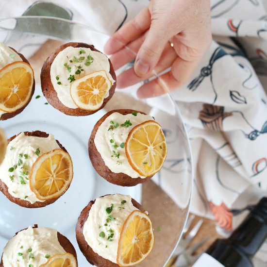Lemon Thyme Cupcakes