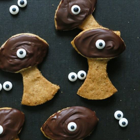Spooky Tree Cookies