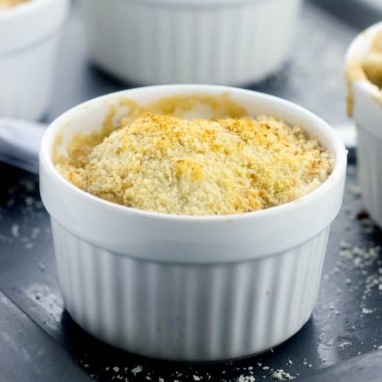 Easy gluten free apple crumble