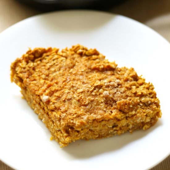 GF/V Maple Pumpkin Baked Oatmeal