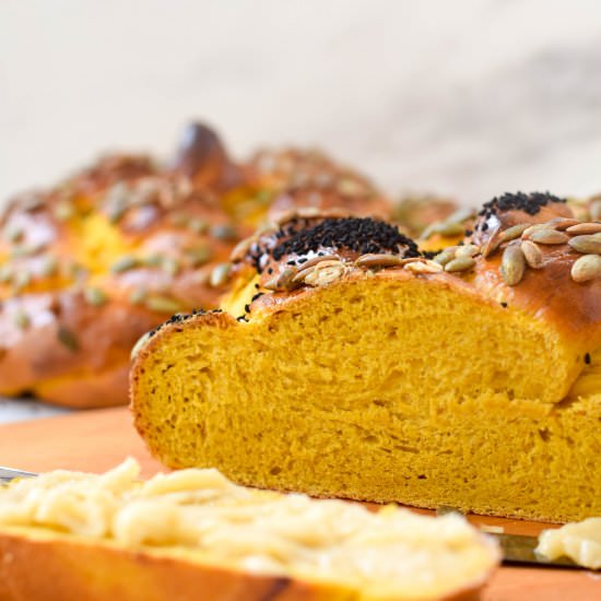 Pumpkin Challah
