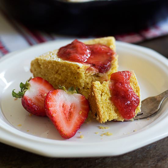 Strawberry Cornbread