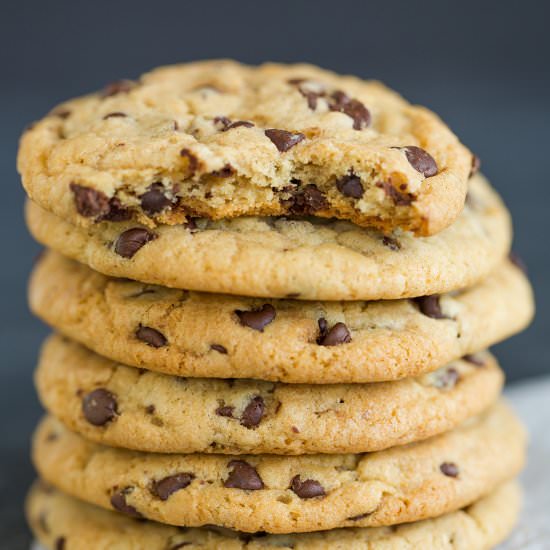 Soft & Chewy Chocolate Chip Cookies