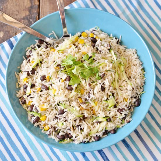 Southwestern Rice with Black Beans
