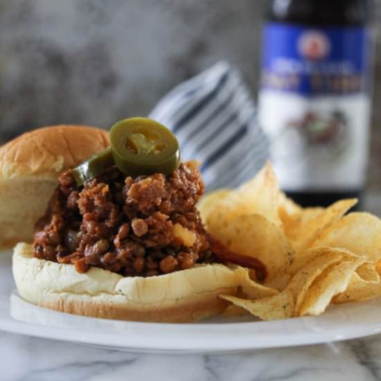 Lentil Sloppy Joes