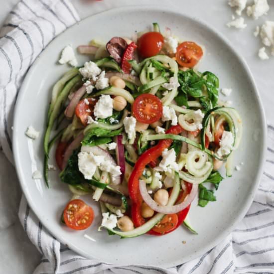 Cucumber Greek Salad