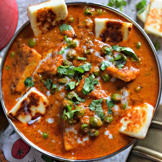 Thai Mutter Paneer