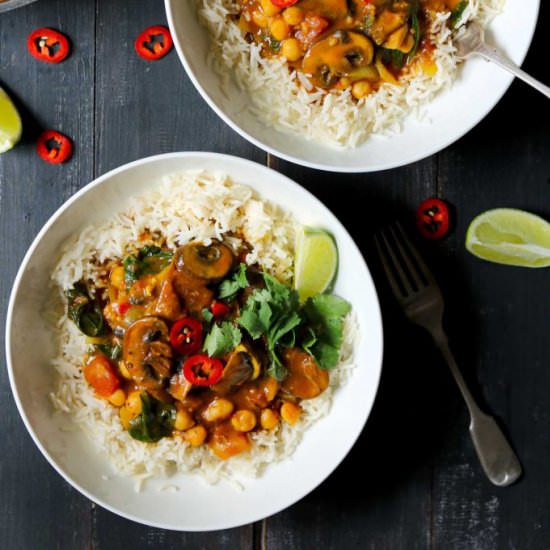 Mushroom Curry