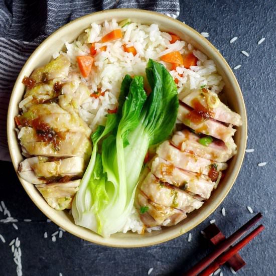 Chinese one-pot chicken rice