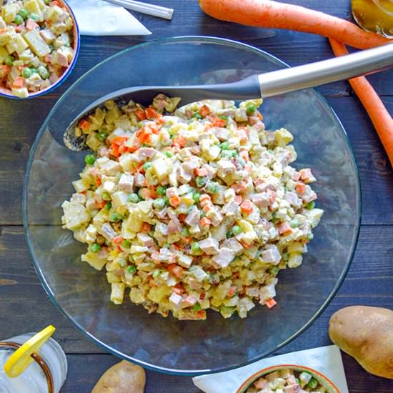 Olivier Russian Potato Salad