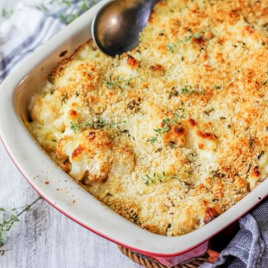 Cauliflower Pasta Bake