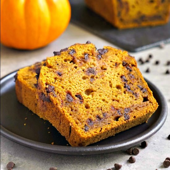 Chocolate Chip Pumpkin Bread