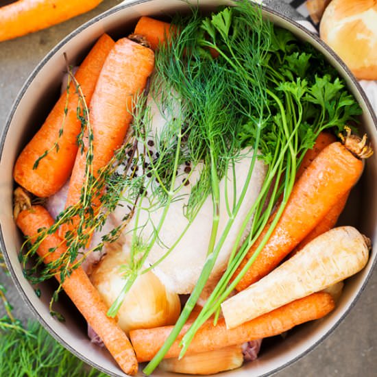 Homemade Chicken Stock