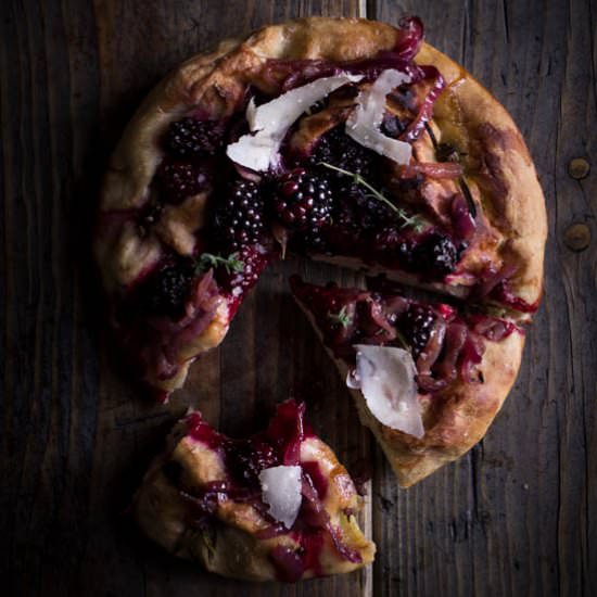 Blackberry Focaccia