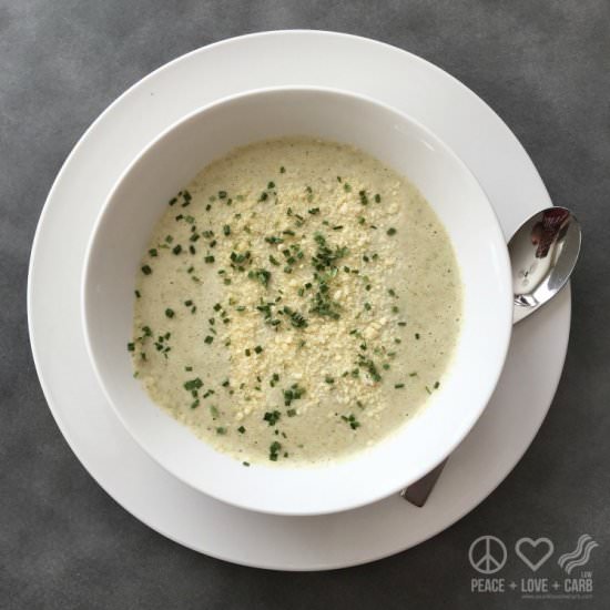 Cauliflower & Broccoli Cheese Soup