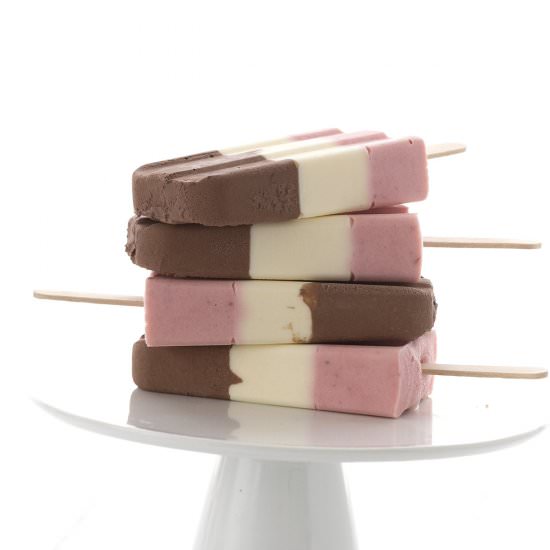 Neapolitan Popsicles