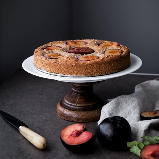 Easy Orchard Plum Cake