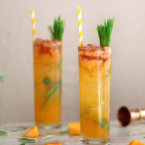 Summer Melon Cooler Cocktail