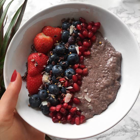 Acai Chia Pudding