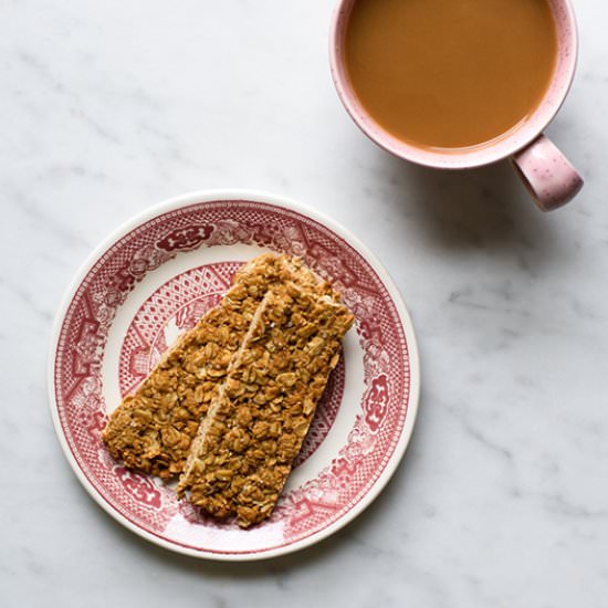 Salted Peanut Butter Granola Bars