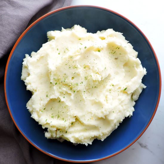 Sour Cream and Onion Mashed Potatoes