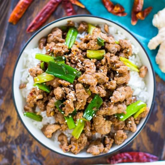 Korean Chicken Bowls