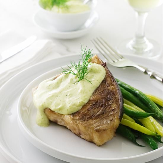Grilled Swordfish Steak