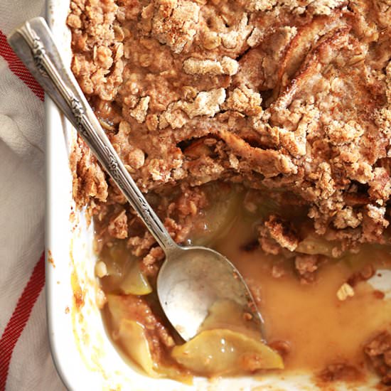 Snickerdoodle Apple Crisp
