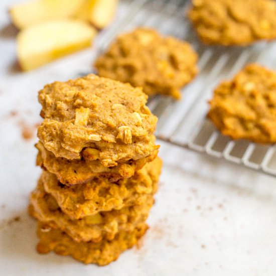 Apple Cinnamon Breakfast Cookies