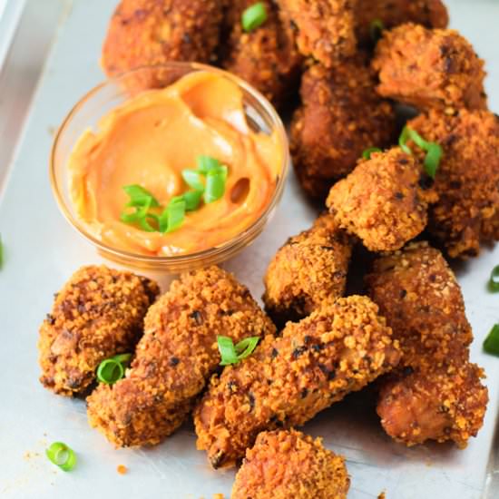 Gochujang Tempeh Wings