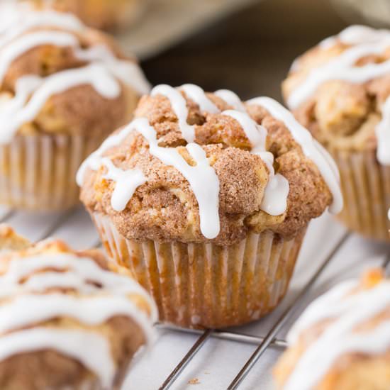 Apple Snickerdoodle Muffins