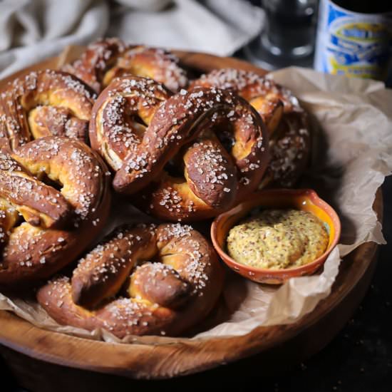 Bavarian Soft Pretzels