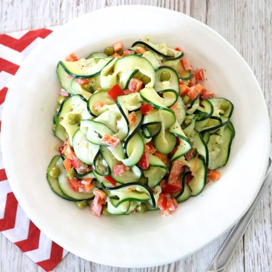 Less Pasta, More Salad