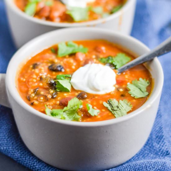 Vegetarian Butternut Squash Chili