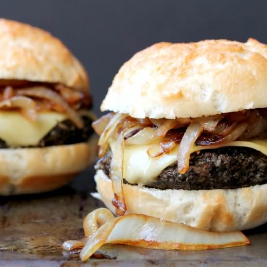 Vegan Mushroom Burgers